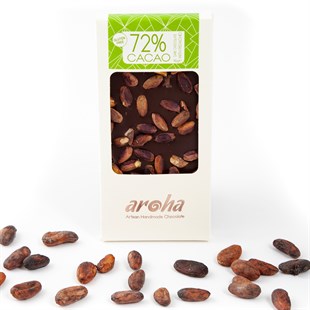 Aroha Antepfıstıklı Bitter Çikolata - %72 Kakao