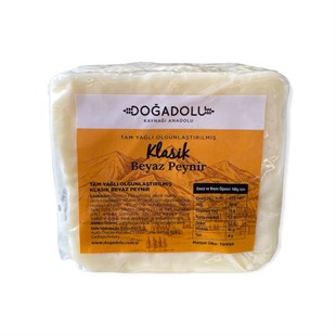 Doğadolu Tam Yağlı Olgunlaştırılmış Beyaz Peynir 500 G