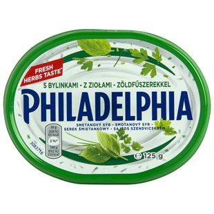 Philadelphia Tam Yağlı Otlu Peynir 125 G