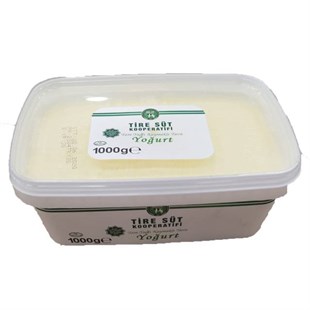 Tire Süt Kooperatifi Kaymaklı Tava Yoğurt (1000 gram)